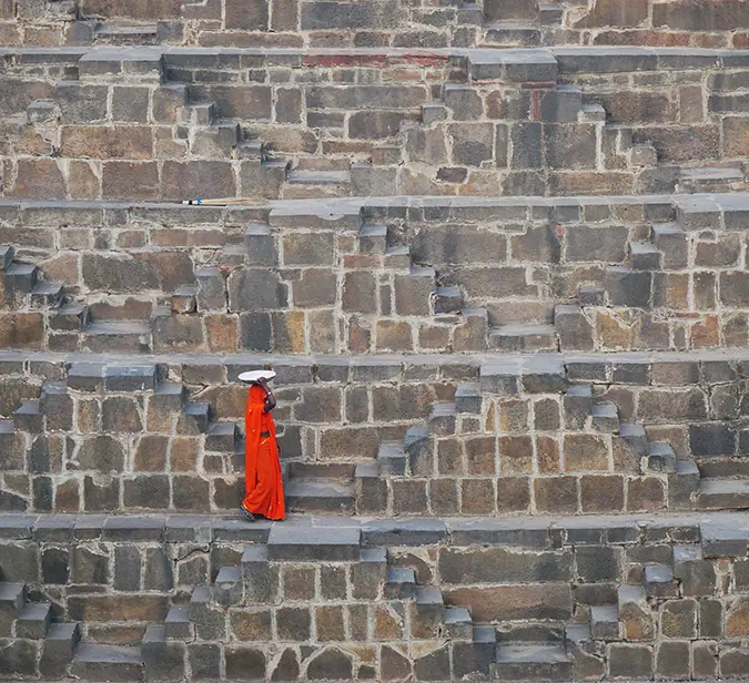 Chand Baori in Abhaneri, Rajasthan